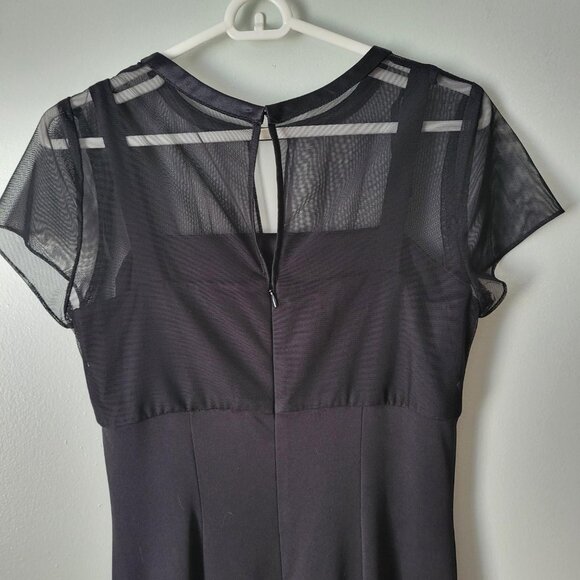 Stage Accents Black Dress Women's 8 Performance Maxi Recital Choir Dress - Picture 4 of 5